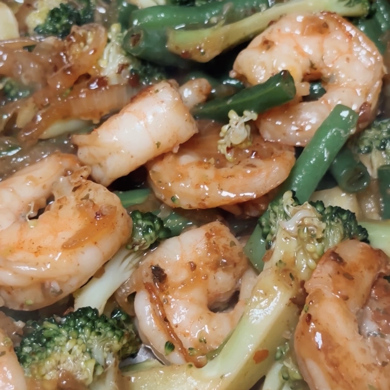Garlic Prawn Stir Fry - Geo.gina